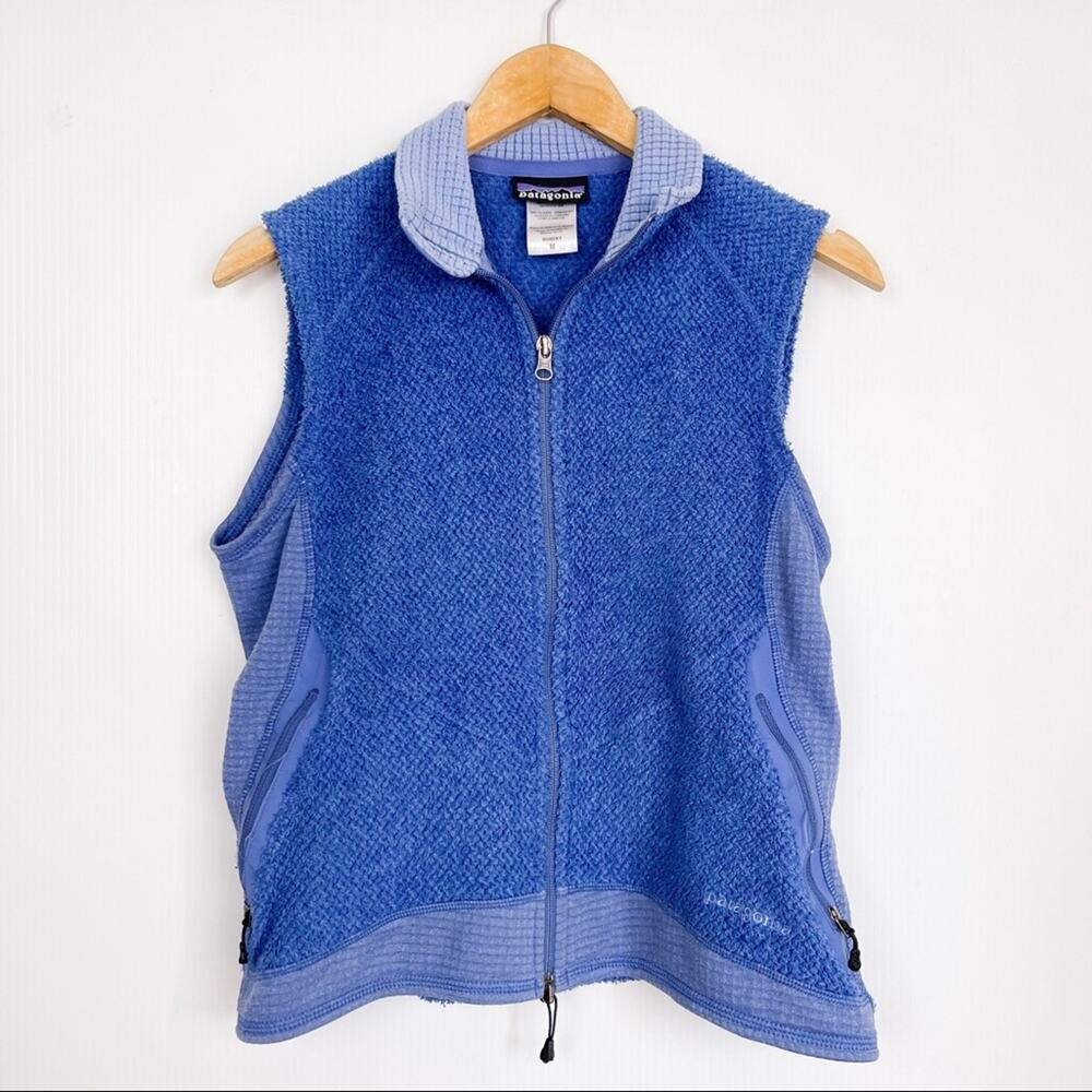 Patagonia | Terry Cloth Blue Ladies Vest